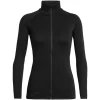 Icebreaker Womens Elemental LS Zip