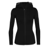 Icebreaker Womens Elemental LS Zip Hood