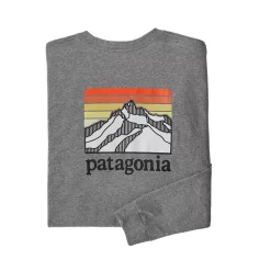Patagonia M's L/S Line Logo Ridge Responsibili-Tee