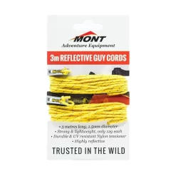Mont 1.5mm Reflective Guy Cord 2 Pack