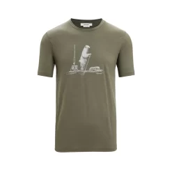 Icebreaker Men Tech Lite II SS Tee Polar Paddle