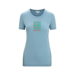 Icebreaker Women Tech Lite II SS Tee Wildflower Bloom