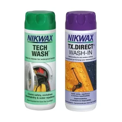 Nikwax Tech Wash/TX Direct 300ml Twin Pack