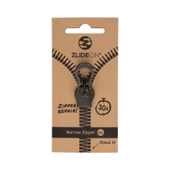 ZlideOn Narrow Zipper#XXL(black)