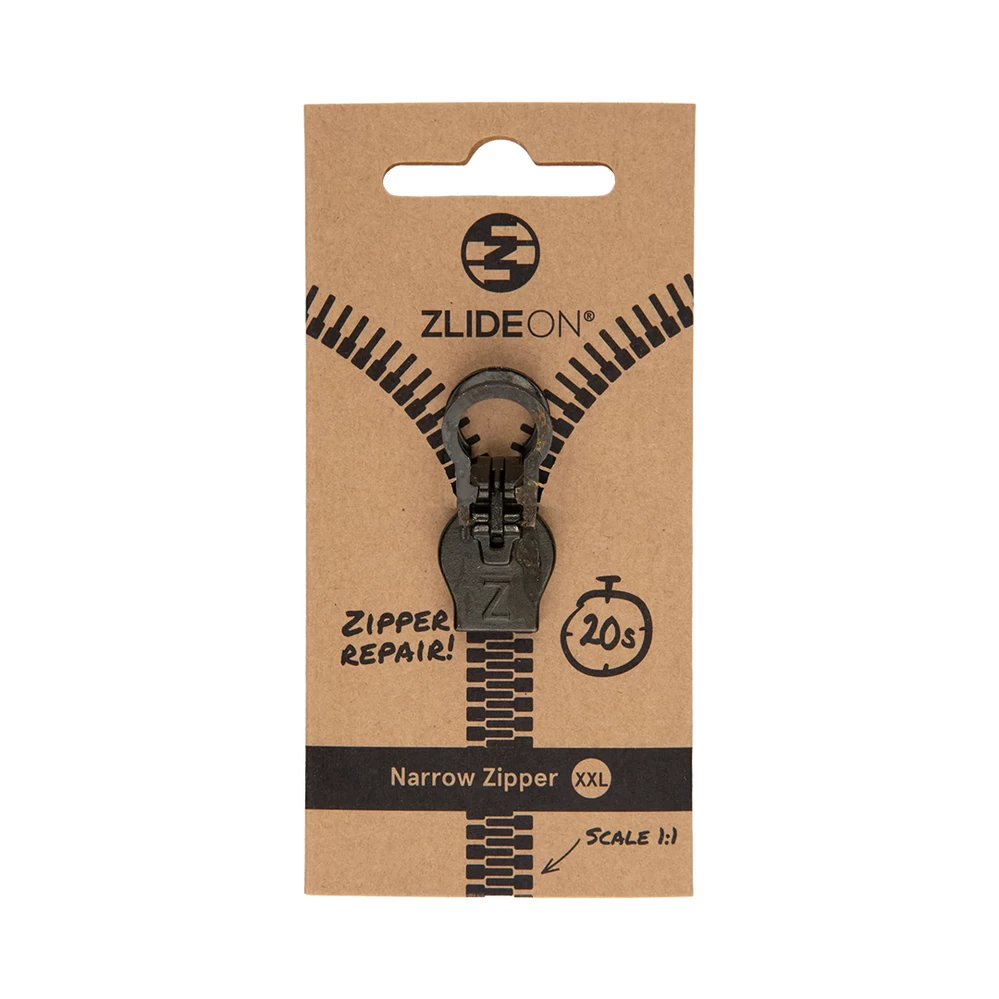 ZlideOn Narrow Zipper#XXL(black) 1 ZlideOn Narrow Zipper#XXL(black)